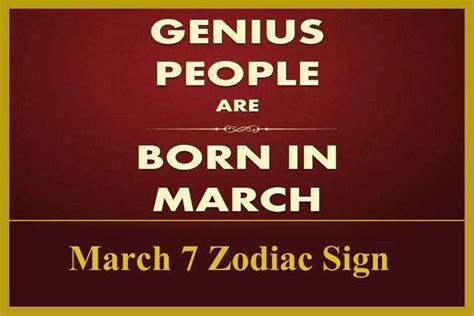 March 7 Zodiac Sign, March 7th Zodiac, Personality, Love, Compatibility ...