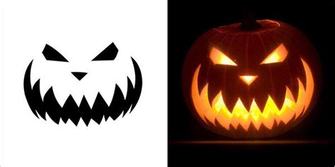 4 stencil carving 5 Best Halloween Scary Pumpkin Carving Stencils 2013 ...