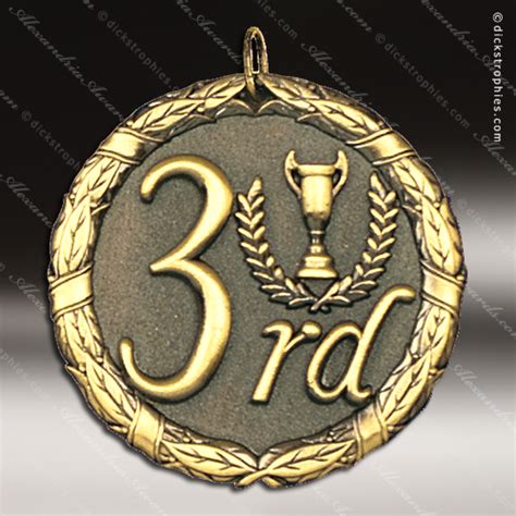 1st 2nd 3rd Place Medals