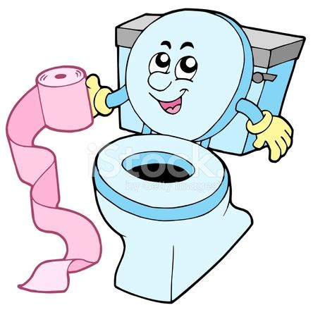 Cartoon Toilet Stock Vector - FreeImages.com