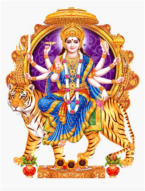 Durga Png Hd - Durga Matha Images Png, Transparent Png , Transparent ...