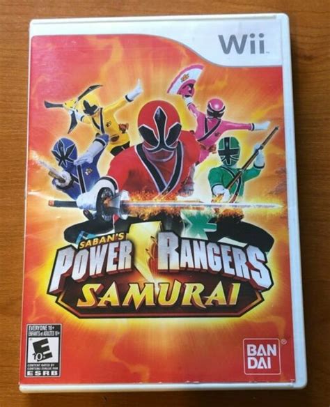 Saban's Power Rangers Samurai Wii Game Nintendo Wii | eBay