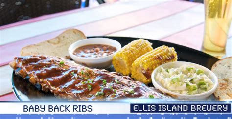 BBQ Ribs from Ellis Island Casino & Brewery