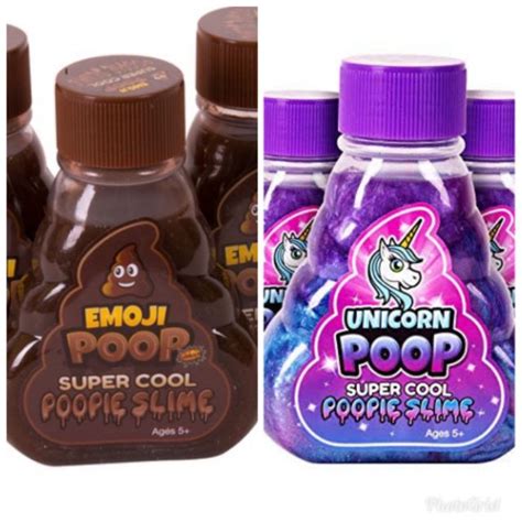 UNICORN POOP SLIME/ EMOJI POOP SLIME | Shopee Philippines