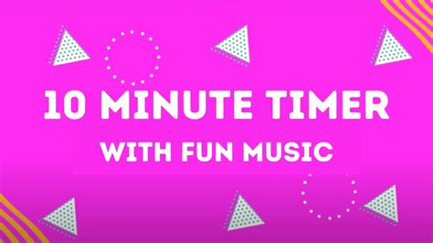 10 Minute Timer with Fun Music - YouTube