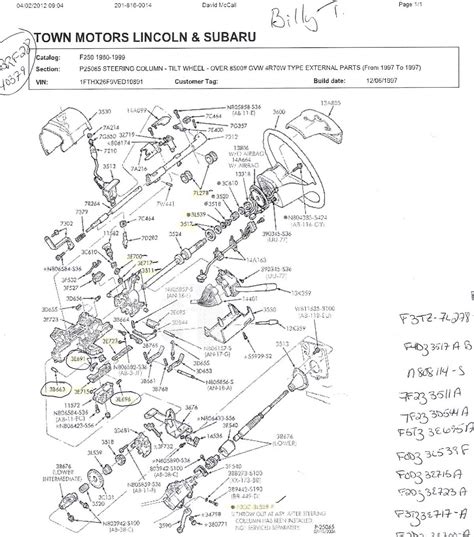 The Ultimate Guide to Understanding a 1996 Ford Ranger Steering Column ...