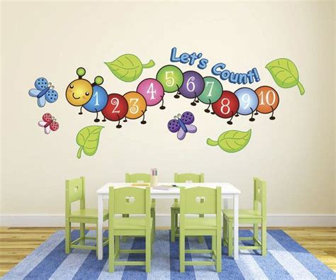 Butterfly Wall Decals | Daycare decor, Preschool decor, Butterfly wall ...