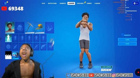 Fortnite leaks IShowSpeed's skin! - YouTube