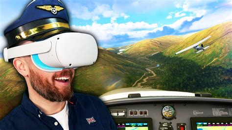 Microsoft Flight Simulator In VR Is STUNNING - YouTube