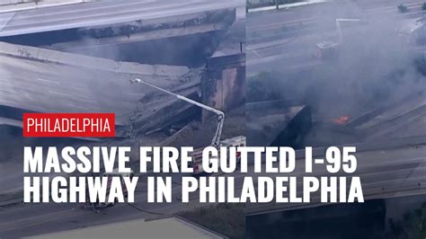 Gasoline Truck Fire Explosion Blows Up US Interstate Highway Section ...