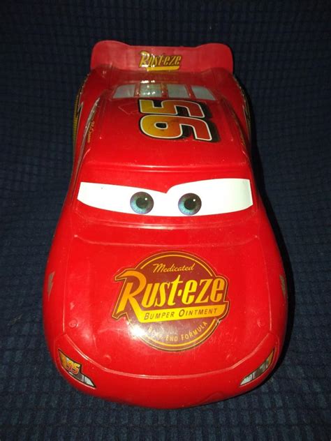 DISNEY CARS LIGHTNING MCQUEEN race track inside, Hobbies & Toys, Toys ...