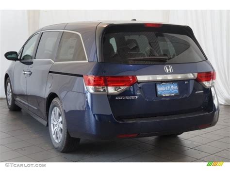 2017 Obsidian Blue Pearl Honda Odyssey SE #119408098 Photo #6 ...