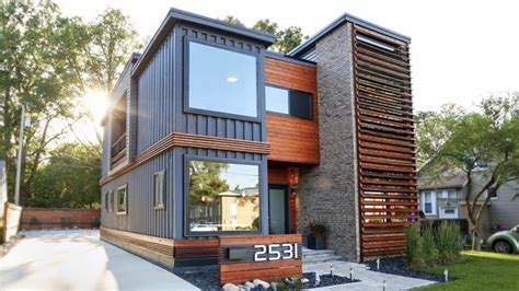 Container House Which is Made of 7 Shipping Containers - Living in a ...