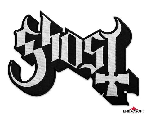 Ghost Band Logo Embroidered Patch IRON ON 3 sizes Heavy Metal ...