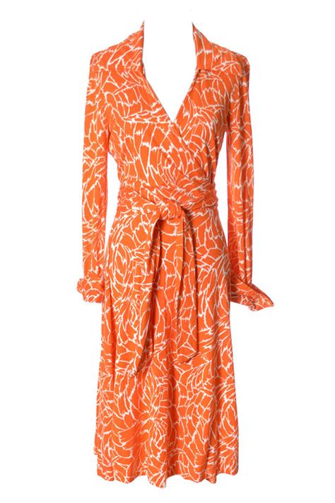 1970s vintage Diane Von Furstenberg wrap dress made in Italy – Modig