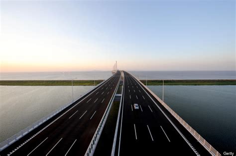 Jiashao Cross-Sea Bridge In Hangzhou Bay Is World's Longest Cable ...