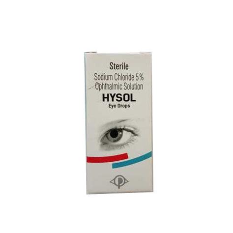 Sterile Sodium Chloride 5% Ophthalmic Solution Eye Drops at Best Price ...