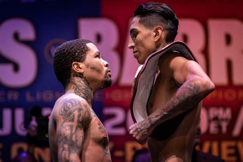 Gervonta Davis vs. Mario Barrios - LIVE BoxingScene Scorecard - Boxing News