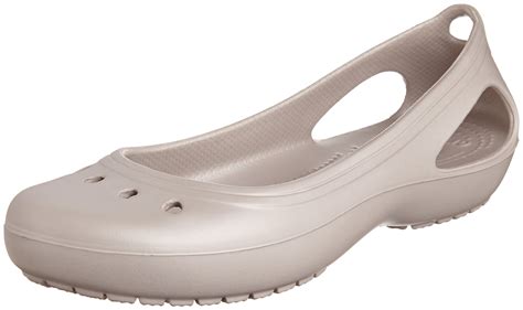 crocs Women's Kadee Flat Silver 9 Womens Sandal | eBay