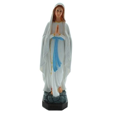 Our Lady of Lourdes resin statue 50cm