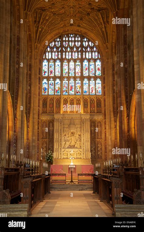 Sherbourne abbey interior hi-res stock photography and images - Alamy