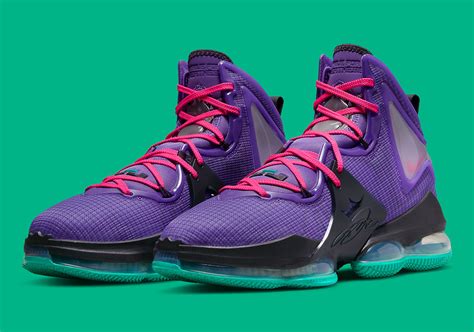 Nike LeBron 19 Purple Teal DC9340-500 | SneakerNews.com