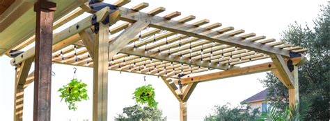 6 Free Pergola Plans (Plus: Pavilions, Patios and Arbors) - Building Strong