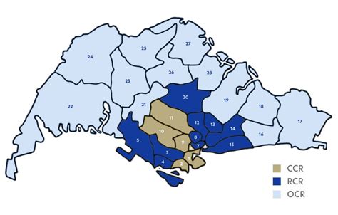 Singapore Districts and their Origins - Fraxtor