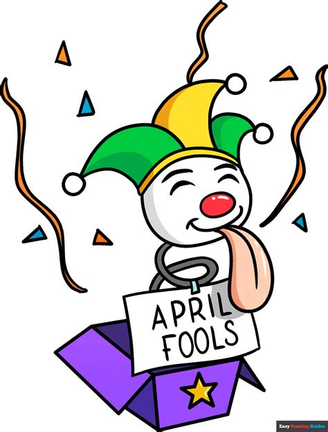 How to Draw an April Fools Day Surprise - Really Easy Drawing Tutorial