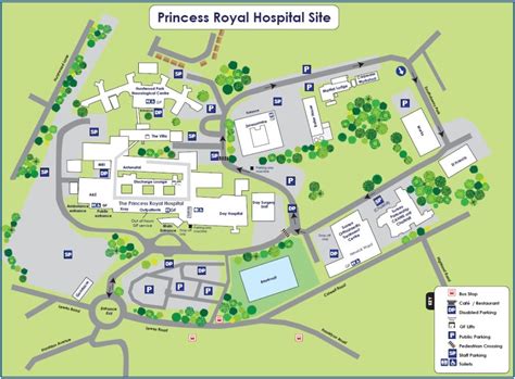 Maps of Princess Royal - University Hospitals Sussex NHS Foundation Trust