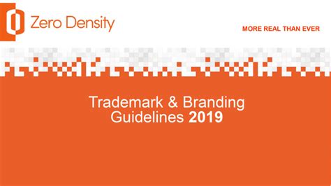 Zero Density | PDF document | Branding Style Guides