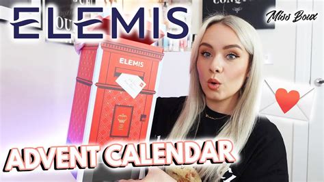 ELEMIS ADVENT CALENDAR 2023 UNBOXING - FIRST CLASS SKINCARE WORTH £551 ...