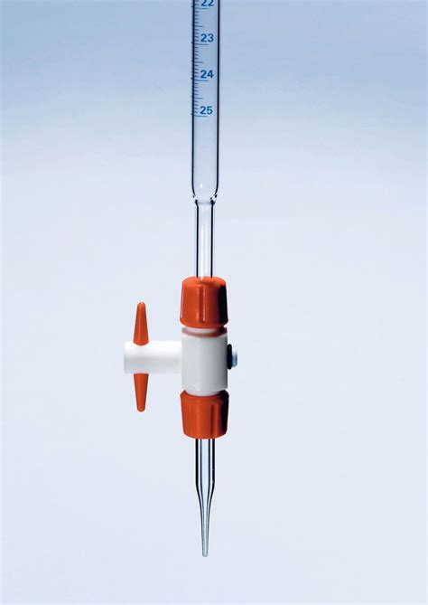 Volumetric burette. A buret or burette is graduated tube of glassware ...