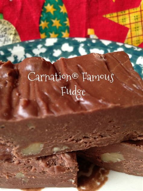 creamy, chocolate, fudge, carnation®, famous, Candy Recipes Homemade ...