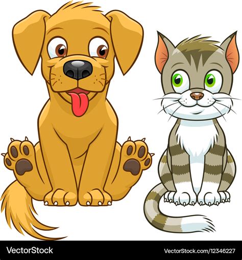 Cat And Dog Cartoon Wallpaper