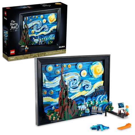 LEGO Ideas Vincent Van Gogh The Starry Night 21333 Building Blocks ...