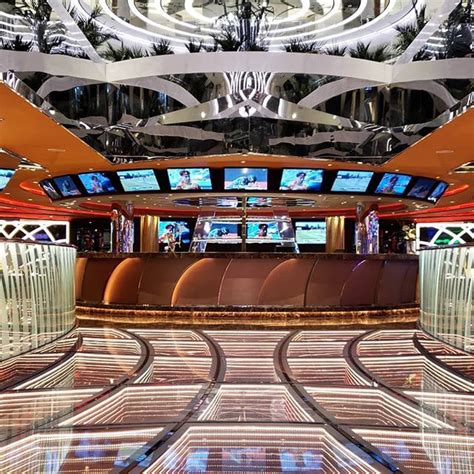 The interior design of MSC Cruises MSC Seaside are elegant and modern ...