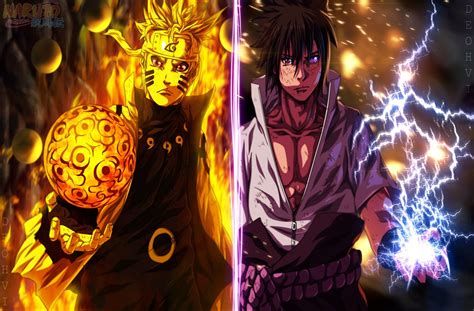 Sasuke Uchiha Vs Naruto Uzumaki Shippuden