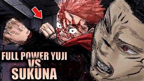 FULL POWER YUJI VS SUKUNA / Jujutsu Kaisen Chapter 214 - YouTube