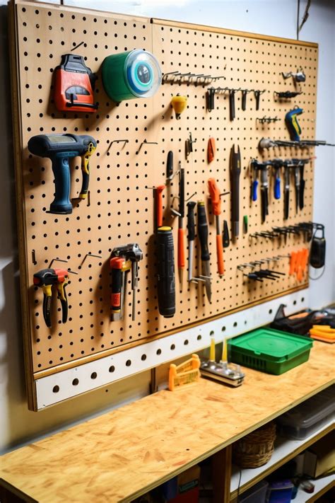 20 Ingenious Garage Pegboard Ideas for Organizational Success in Your ...