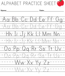 9 Free Printable Handwriting Worksheets | Bostitch Office