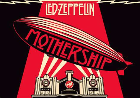 Led Zeppelin Mothership: HD Wallpaper for Hard Rock Enthusiasts