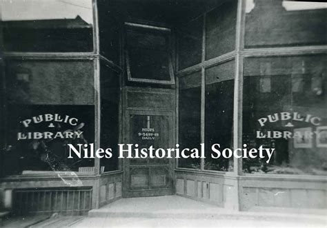 History of the Early Library in Niles Ohio