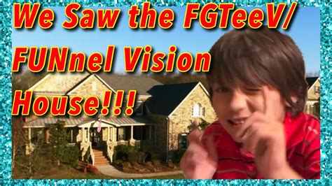 We drove by FGTEEV/FUNnel Vision family house! - YouTube