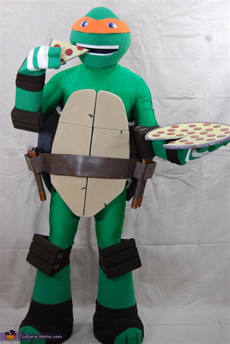 Teenage Mutant Ninja Turtle Michelangelo Costume | How-to Tutorial ...