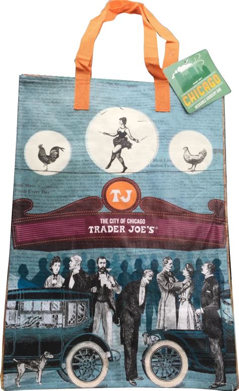 Trader Joe’s Reusable Grocery Tote Bag from Chicago – Greetings from ...