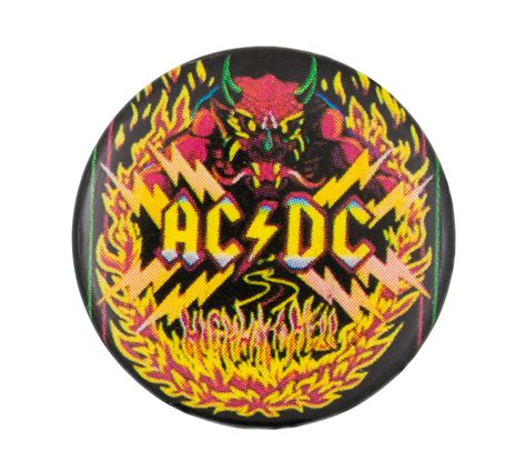 AC/DC Highway To Hell | Busy Beaver Button Museum