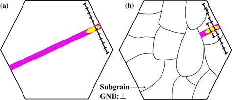 A schematic illustration of martensite formation in an austenite grain ...