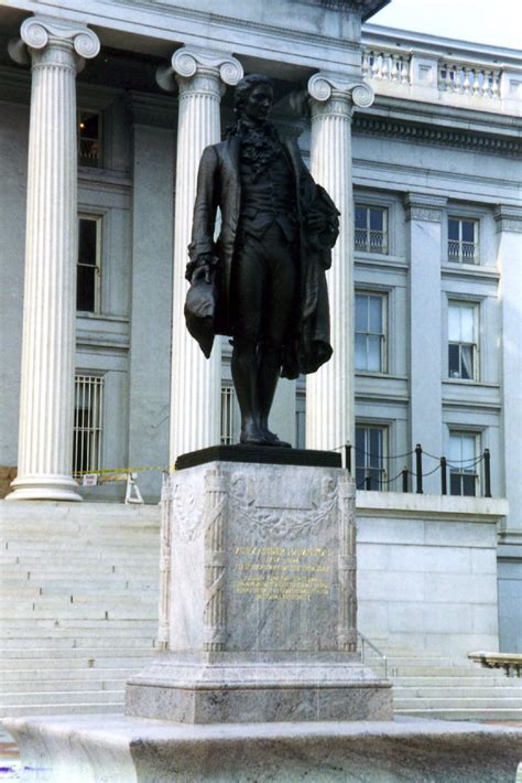 Washington DC: Department of Treasury - Alexander Hamilton Statue - a ...