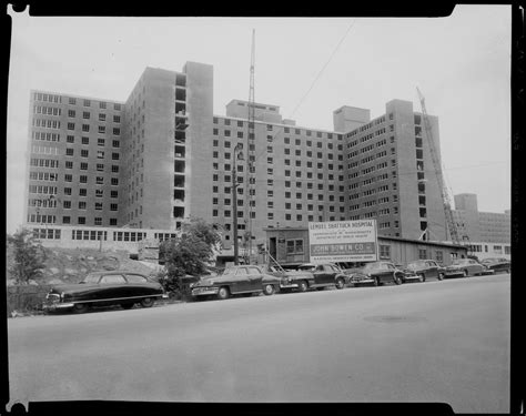 Exterior view of the Lemuel Shattuck Hospital - Digital Commonwealth